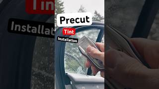 Precut TINT DIY Install automobile detailing windowtinting tinting sclasswindowtint ceramic [upl. by Brest]