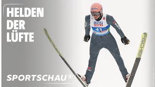 SkisprungWM Eisenbichler und Geiger holen GoldampSilber  die Entscheidung  Sportschau [upl. by Bicknell]