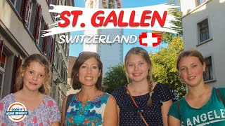 Visiting St Gallen Switzerland’s City with a 1300 Year Old Library  98 Countries with 3 Kids [upl. by Tiffi146]