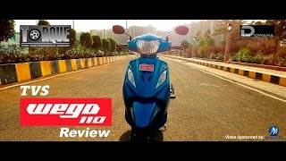 New TVS Wego 110 Review amp First Impression  Torque  The Automobile Show [upl. by Couchman]