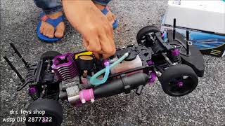 hsp nitro car 110 tutorial and run test [upl. by Mosira]