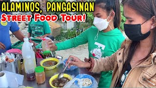 FILIPINO STREET FOOD TOUR in ALAMINOS 2022  PANGASINAN PHILIPPINES  Afternoon Walk amp Street Food [upl. by Aztilem]