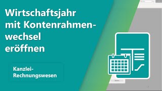 Neues Wirtschaftsjahr mit gleichzeitigem Kontenrahmenwechsel eröffnen [upl. by Rashidi174]