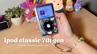 ☁️ unbox with me iPod Classic 7th Gen in 2023 🖤 [upl. by Oswin945]