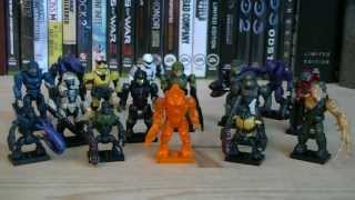 Halo Mega Bloks 96978 Halo Series 7 Hero Packs Review [upl. by Lehte435]