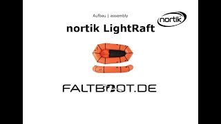 nortik LightRaft Packraft Aufbau [upl. by Nylekcaj459]