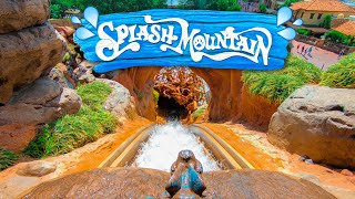 Splash Mountain Farewell FULL Ride POV 4K Magic Kingdom Walt Disney World Log Flume Ride [upl. by Etana141]