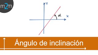 Ángulo de inclinación de una recta [upl. by Aba]