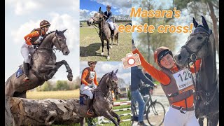 Masaras EERSTE eventingwedstrijd JONGE PAARDEN OPLEIDEN ✰vlog 231✰  Kristy Snepvangers [upl. by Orlando]