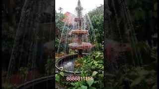 PROJECT NO  120 Crown Fountain Ring Fountain Fountain Dealers Hyderabad Garden Fountain Cement [upl. by Siryt]