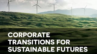 Corporate Transitions for Sustainable Futures online short course [upl. by Drofnas]