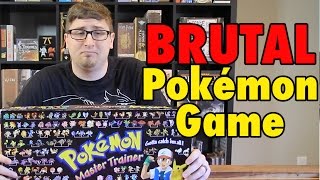 The BRUTAL Pokemon Board Game  Master Trainer [upl. by Aenehs778]