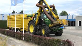 WESSELER TITAN 7500 JOHN DEERE 6175 R TJOINK GROEN [upl. by Ennasirk]