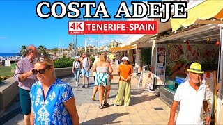 TENERIFE  COSTA ADEJE  Look at the Current Situation ☀️ 4K Walk ● December 2023 [upl. by Suiramaj]