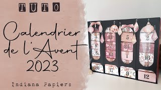 Tuto calendrier de lAvent 2023 [upl. by Alleda]