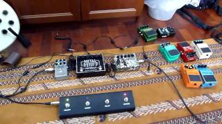 MXR Dime Distortion vs EHX Metal Muff vs MXR Fullbore Metal [upl. by Khudari]