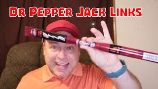 Jack Links Wild Dr Pepper Snack Sticks  Taste Test amp Review [upl. by Laaspere281]