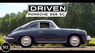 PORSCHE 356 SC  356SC Super Carrera Coupé 1964  Modest test drive  Engine sound  SCC TV [upl. by Egreog]