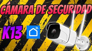 CÁMARA DE SEGURIDAD WIFI K13 COMPATIBLE TUYA SMART LIFE 👌 [upl. by Asital]