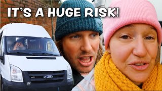 We BOUGHT A NEW CAMPER Winter Van Life UK  York [upl. by Highams29]