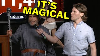 Jerma Brought On Stage A Real Wizard To Bless His Staff [upl. by Javed]