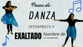 pasos de danza INTERPRETE 4 [upl. by Enomas534]