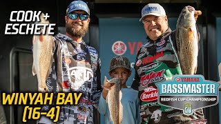 Drew Cook and Dwayne Eschete lead Day 1 of 2023 Redfish Cup with 16 pounds 4 ounces [upl. by Yleak]