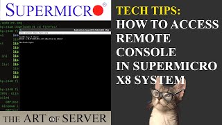 How to access IPMI remote console in Supermicro X8 systems in 2023  Supermicro Tech Tips [upl. by Roma]