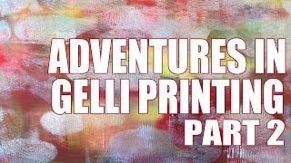 How to Gelli Printing without a Gelli Plate [upl. by Clements610]