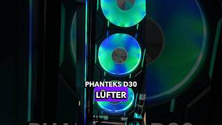 Leuchten kühlen glänzen Phanteks D30 Lüfter im Praxistest pcbuilding gamingpc bastelnerd [upl. by Airlie]