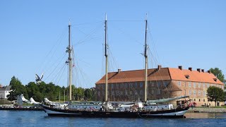 Denemarken 243 Flensburg en in Sønderborg staan we aan de haven [upl. by Jaine]