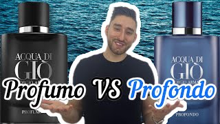 Acqua Di Gio Profumo VS Profondo [upl. by Hephzipah404]