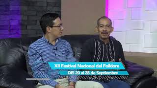 12 SEPTIEMBRE  ENTREVISTA CON EL MTRO SERGIO MOCTEZUMA XII FESTIVAL NACIONAL DE FOLKLORE EN S… [upl. by Dobb836]