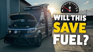 Huge Fuel Savings on our VW Crafter Campervan  Vanlife [upl. by Ihc968]