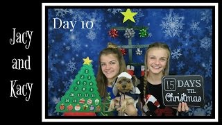 Christmas Countdown 2016  Day 10  Jacy and Kacy [upl. by Northington]