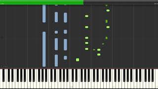 Radiohead  Let Down Piano Synthesia [upl. by Aihsenyt]