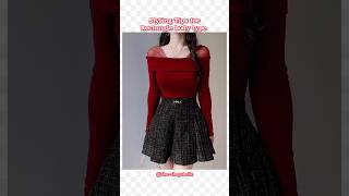 how to style a rectangle body shape ✨ shorts aesthetic aestheticoutfit beautytips [upl. by Gaby]