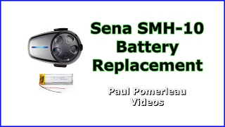 Sena SMH10 Battery Replacement [upl. by Gonick]