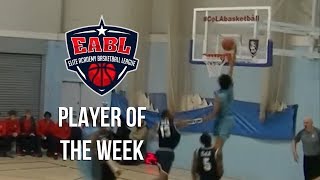 Jeremy Sochan EABL Player of the Week  Week 5  201819 Season [upl. by Tedmund]