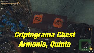 Far Cry 6 How to Unlock Criptograma Chest in Armonia Isla Santuario Charts 1 amp 6 [upl. by Cooper809]