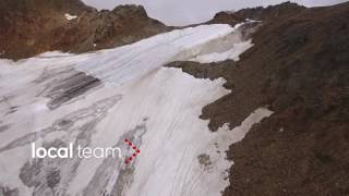 Val Senales il ghiacciaio del Giogo Alto agosto 2016 [upl. by Luanne]