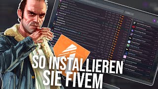 FiveM installieren 2024 GTA RP downloaden  GTA RP ganz Einfach installieren FiveM [upl. by Oys]