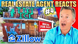 Real Estate Agent Reacts to STRANGEST Houses on Zillow  Zillow Gone Wild Pt 4 [upl. by Tedie585]