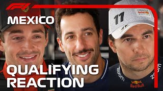 Drivers React After Qualifying  2023 Mexico City Grand Prix [upl. by Colbye]