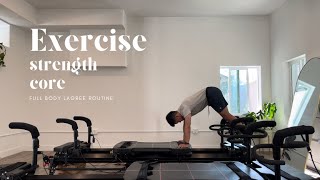 44 minute Lagree Workout Video full Lagree workout with timestamps on the Lagree M3 Megaformer [upl. by Misti]