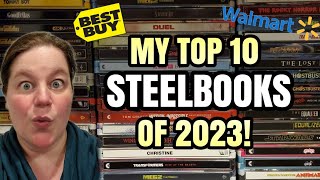 MY TOP 10 STEELBOOKS OF 2023 [upl. by Analaj673]