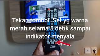 Cara setting remot tv universal Retive ekspress tanpa kode [upl. by Amadeo442]