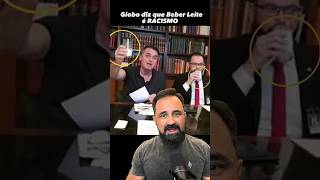 Globo diz que Bolsonaro é Nazista e Racista por beber leite em uma live [upl. by Hortensa]