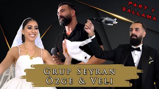 Özge amp Veli  Grup SEYRAN  PART 1 SALLAMA  Pazarcik Dügünü  Lengnau  cemvebiz production® [upl. by Roach]