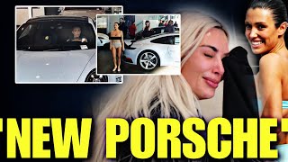 Kanye West Takes Bianca For Car Shopping And Buys Her A Porsche Car [upl. by Ilak]